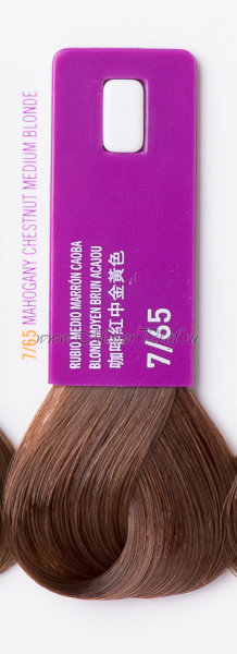 Крем-краска тонирующая LAKME GLOSS 7/65 средне-белокурый коричневый с оттенком красного дерева, арт. 37651