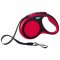 Поводок-рулетка для собак Flexi New Comfort tape L 5 м., 60 кг. красный, арт. 02834 6