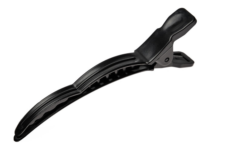 Зажимы для волос Harizma пластиковые черные, 6 шт, арт. h10899-15		