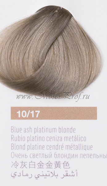 Крем-краска LAKME COLLAGE 10/17 очень светлый блондин пепельный, арт. 29947