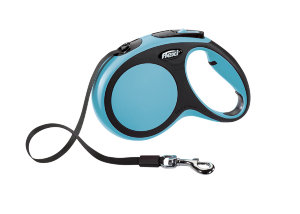 Поводок-рулетка для собак Flexi New Comfort tape S 5 м., 15 кг., синий, арт. 02810 0  (02810 0)