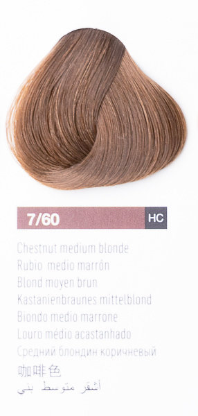Крем-краска LAKME CHROMA 7/60 средний блондин коричневый, арт. 77601