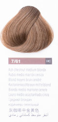 Крем-краска LAKME CHROMA 7/61 средний блондин коричнево-пепельный, арт. 77611