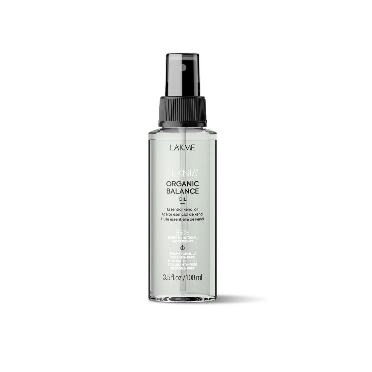 Эфирное масло кенди для питания и смягчения волос и кожи Lakme Teknia Organic Balance oil, 100 мл., арт. 44143