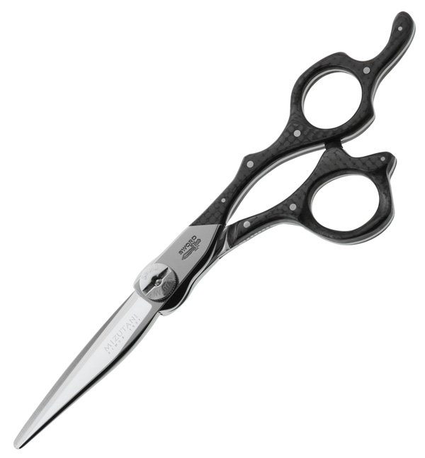Парикмахерские ножницы Mizutani SWORD+Carbon D-17 прямые 5,7", арт. D17Carbon-57