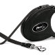 Поводок-рулетка для собак Flexi Leather CC лента M 5м., 25кг., черный, арт. 01871 2  (01871 2)