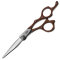 Парикмахерские ножницы Mizutani SWORD+WOOD D-17 прямые 5,7", арт. D17WOOD-57