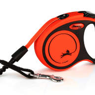 Поводок-рулетка для собак Flexi Xtreme tape XS 3 м., 15 кг., оранжевый, арт. 03450 7