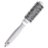 Термобрашинг Olivia Garden Expert Blowout Shine White&Grey с нейлоновой щетиной 25 мм., арт. ID2003/OGBCI25