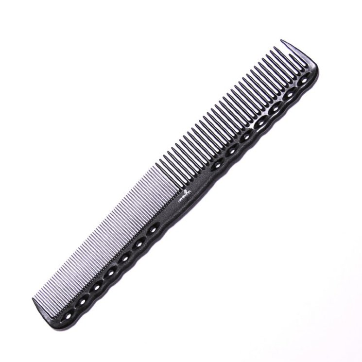 Расчёска для стрижки карбон, арт. YS-334 carbon