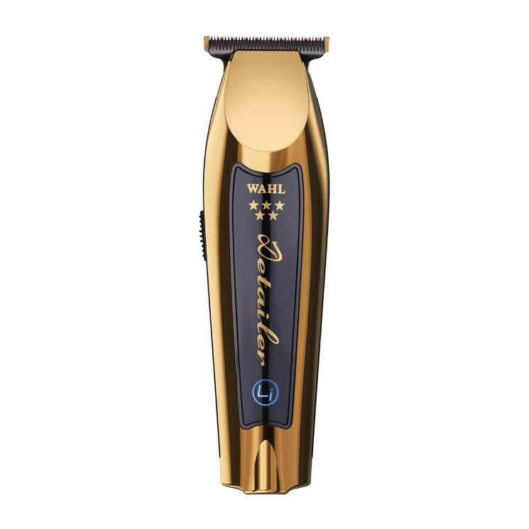 Профессиональный триммер для стрижки и окантовки Wahl Cordless Detailer Gold Li 5V, золотой, арт. 8171-716