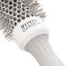 Термобрашинг Olivia Garden Expert Blowout Speed XL Wavy Bristles White&Grey с нейлоновой щетиной 35 мм., арт. ID2025/OGBCI35 XL