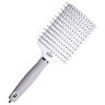 Массажная щетка для волос Olivia Garden Expert Care Vent Nylon Bristles White&Grey L с нейлоновой щетиной, арт. ID2039/OGBCIXLP3V