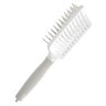 Массажная щетка для волос Olivia Garden Expert Care Vent Nylon Bristles White&Grey L с нейлоновой щетиной, арт. ID2039/OGBCIXLP3V