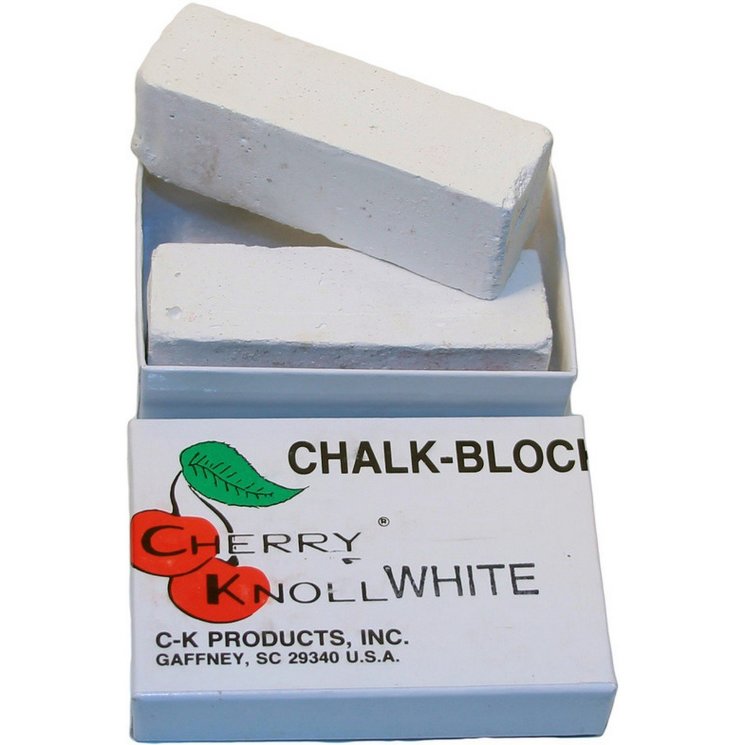 Мел для шерсти С.K. Chalk Block, pack 2, белый, арт. 45CKN007