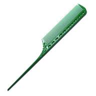Расчёска с хвостиком зелёная 216 мм., арт. YS-101 green