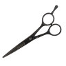 Парикмахерские ножницы Mizutani Re-tro Titanium Black прямые 5,5", арт. RETRO-T-5,5