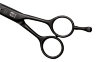 Парикмахерские ножницы Mizutani Re-tro Titanium Black прямые 5,5", арт. RETRO-T-5,5
