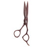 Парикмахерские ножницы Mizutani FIT PUFFIN CHOCO, прямые 5,5", арт. FIT PUFF CH 5.5