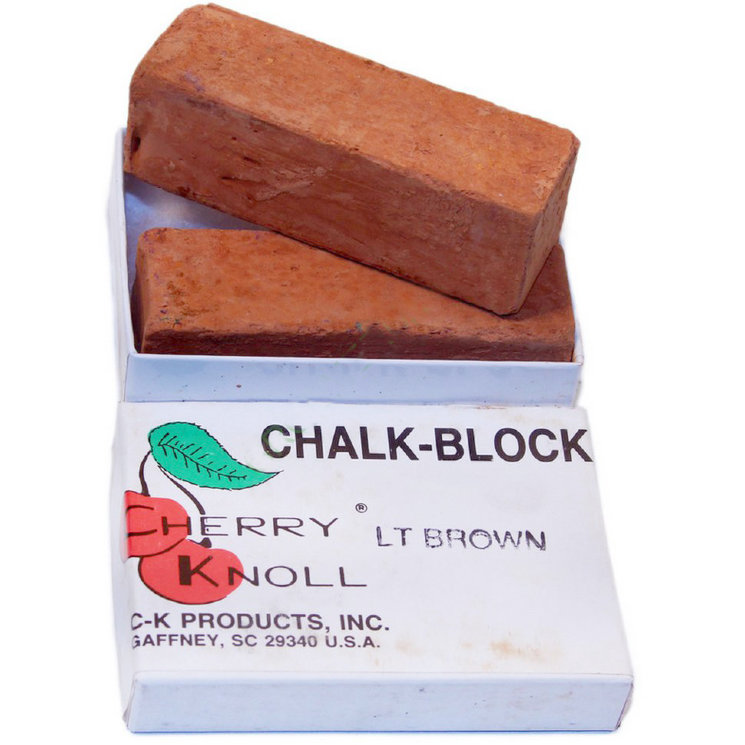 Мел для шерсти С.K. Chalk Block, pack 2, светло коричневый, арт. 45CKN004