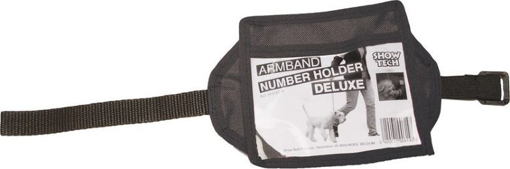 Нарукавная повязка для номерков, выставочная, Show Tech Armband Number Holder Deluxe, арт. 91STE018