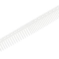 Расческа для стрижки с линейкой белая 22,8 см., арт. YS-G33 white