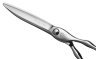 Парикмахерские ножницы Mizutani B-S MATELITE-Q, прямые 6,0", арт. MATELITE-Q 6.0