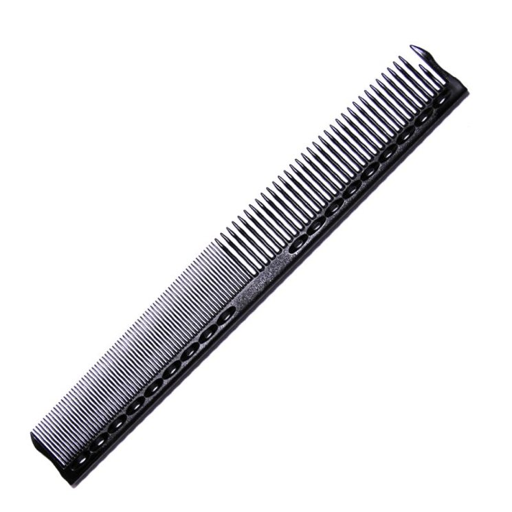 Расческа для стрижки карбон, арт. YS-345 carbon soft