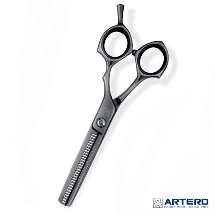 Ножницы для стрижки животных Artero BLACK филировочные 5.5" 30T., арт. T65455
