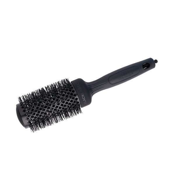 Термобрашинг для укладки волос Olivia Garden Expert Blowout Shine Wavy Bristles Black Label 55 мм., с нейлоновой щетиной, арт. ID2119/BR-BL1PC-TH054