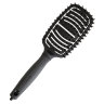 Массажная щетка продувная Olivia Garden Expert Care Flex Boar & Nylon Bristles Black Label с комбинированной щетиной, арт. ID2132/BR-BL1PC-FLCOM