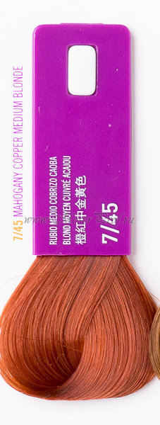 Крем-краска тонирующая LAKME GLOSS 7/45 средне-белокурый медно-красный с оттенком красного дерева, арт. 37451