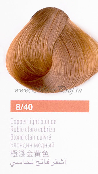 Крем-краска LAKME COLLAGE 8/40 блондин медный, арт. 28401