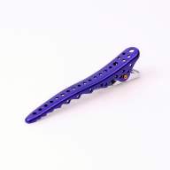 Зажимы Shark Сlip 2 штуки фиолетовые, металл, арт. YS-Shark clip purple met