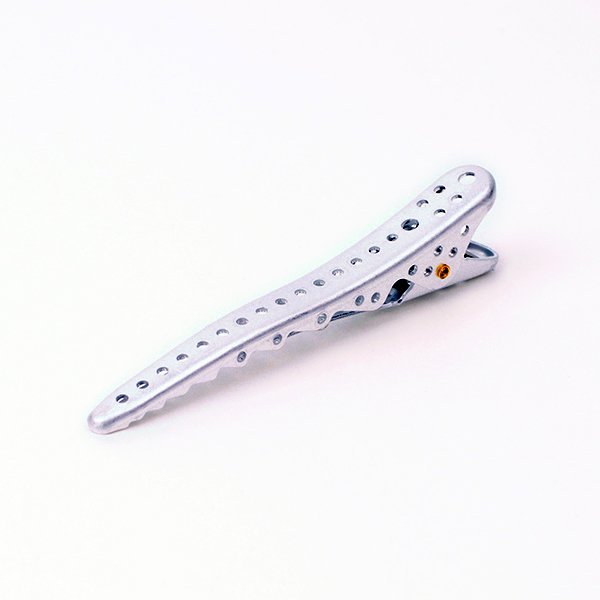 Зажимы Shark Сlip 2 штуки серебро, металл, арт. YS-Shark clip silver met