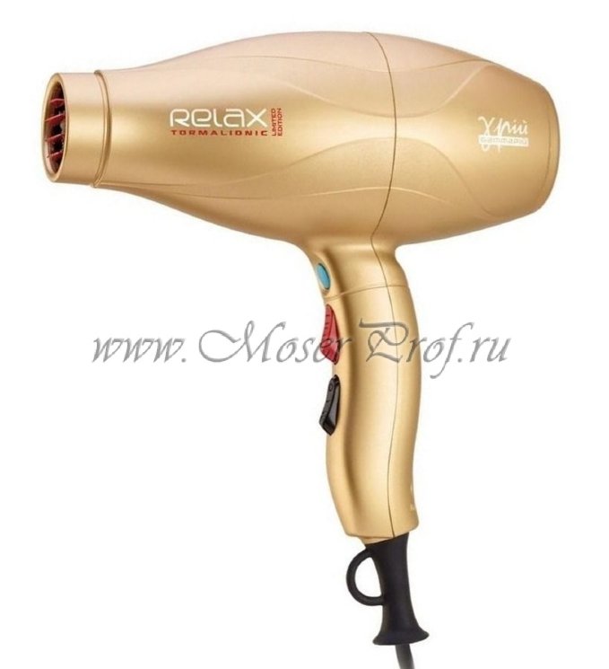 Профессиональный фен Gamma Piu Relax 1900W Gold (арт. 096 Rel золотой)