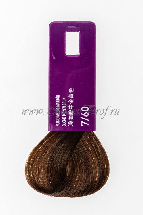 Крем-краска тонирующая LAKME GLOSS 7/60 средне-белокурый коричневый, арт. 37601